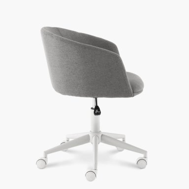 SILLA DE OFICINA ANTON GRIS CON RUEDAS FORM - 4