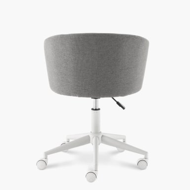 SILLA DE OFICINA ANTON GRIS CON RUEDAS FORM - 5