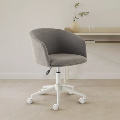 SILLA DE OFICINA ANTON GRIS CON RUEDAS FORM - 7