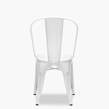 SILLA FORM DESIGN ACERO BLANCO TOLIX RÉPLICA - 5