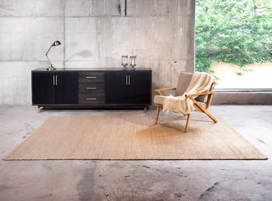 ALFOMBRA FORM DESIGN YUTE SAHARA CRUDO NATURAL 170 X 240 CM - 5