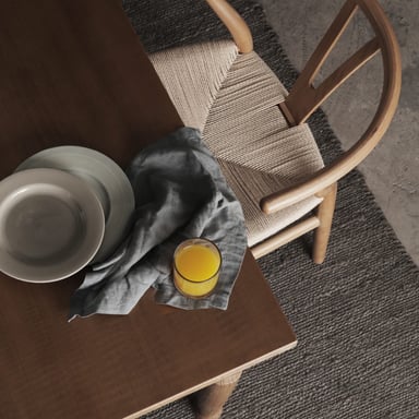 ALFOMBRA FORM DESIGN YUTE SAHARA GRIS OSCURO NATURAL 170 X 240 CM - 2