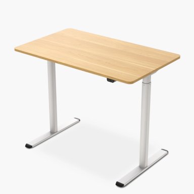 ESCRITORIO FORM DESIGN HOME OFFICE ORION ELÉCTRICO NATURAL ACERO - 1