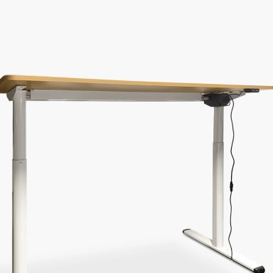 ESCRITORIO FORM DESIGN HOME OFFICE ORION ELÉCTRICO NATURAL ACERO - 5