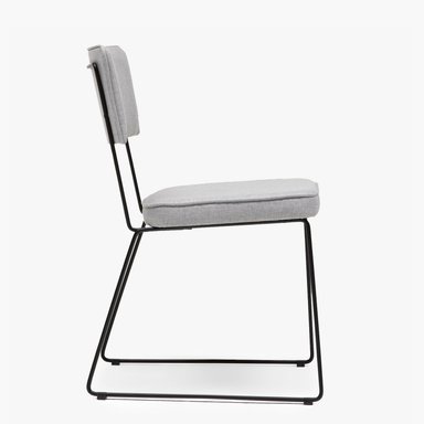 SILLA COMEDOR ROMA GRIS FORM - 4