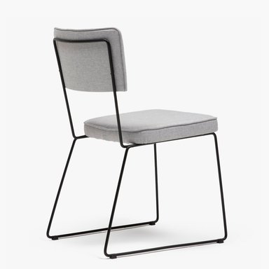 SILLA COMEDOR ROMA GRIS FORM - 5