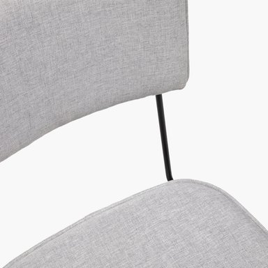 SILLA COMEDOR ROMA GRIS FORM - 8
