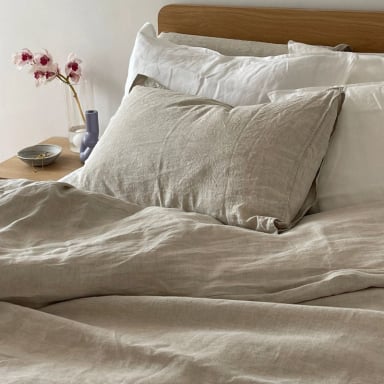 FUNDA PLUMON LINLOV 220X220 BEIGE (CAMA 1,5 PLAZAS) TEXTURA - 2