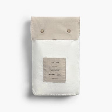 FUNDA PLUMON LINLOV 220X220 BEIGE (CAMA 1,5 PLAZAS) TEXTURA - 5