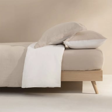 FUNDA PLUMON LINLOV 220X220 BEIGE (CAMA 1,5 PLAZAS) TEXTURA - 6