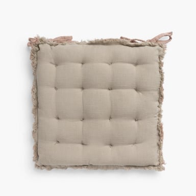 COJIN DE SILLA FLEPAD 40X43 ROSADO TEXTURA INTERIORS - 2
