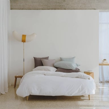 FUNDA PLUMON 240X260 BLANCO (CAMA 2 PLAZAS O QUEEN) TEXTURA - 8