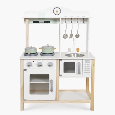 COCINA INFANTIL DE MADERA LUCIA BLANCO FORM - 1