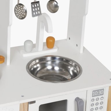 COCINA INFANTIL DE MADERA LUCIA BLANCO FORM - 6
