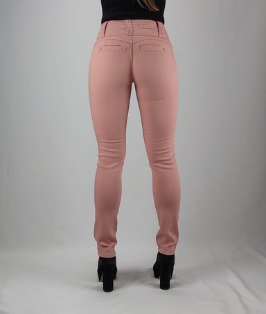 PANTALON MUJER TENTATION PALO ROSA GABARDINA T.A. - 4