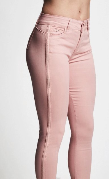PANTALÓN MUJER TENTATION PALO ROSA TOBILLERO GAB. CORDON COSTADO - 3