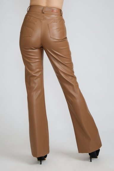 PANTALON P.U. FLARE COFFEE TENTATION - 3