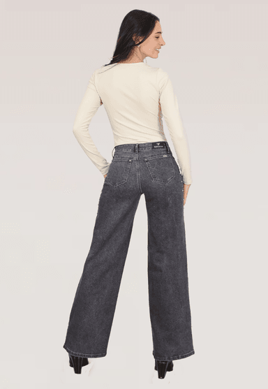 WIDE LEG TACHAS  TIRO MEDIO - 2