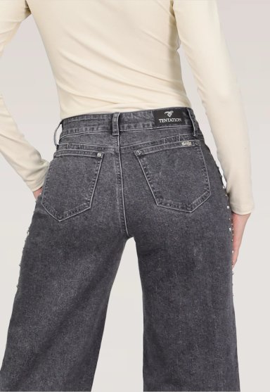WIDE LEG TACHAS  TIRO MEDIO - 4