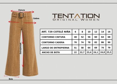 PANTALON INFANTIL DE COTELE - 6