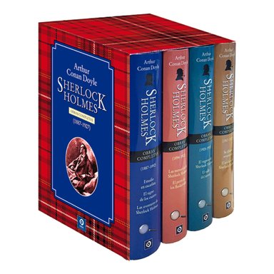 LIBRO SHERLOCK HOLMES OBRA COMPLETA 4 VOLUMENES - DOYLE, ARTHUR CONAN - 1