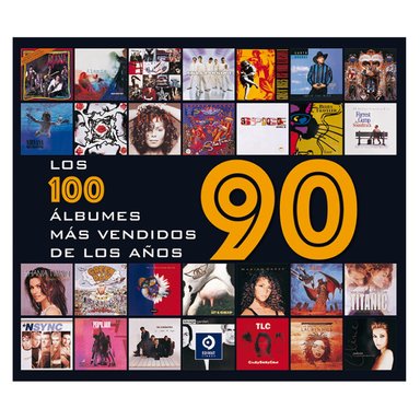 LIBRO LOS 100 ALBUMES MAS VENDIDOS DE LOS AÑOS 90 - VARIOS AUTORES - 2