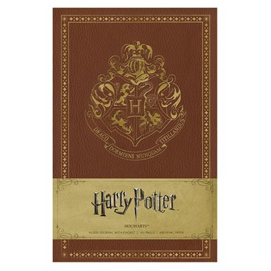 LIBRETA HARRY POTTER HOGWARTS TAPA DURA LUJO FORMATO MEDIUM INSIGHT EDITIONS - 1