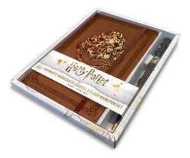 HARRY POTTER SET BOLIGRAFO VARITA Y LIBRETA T. DURA HOGWARTS - 1