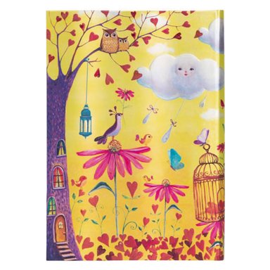 LIBRETA FALL FOLIAGE MIDI TAPA DURA PAPERBLANKS - 4