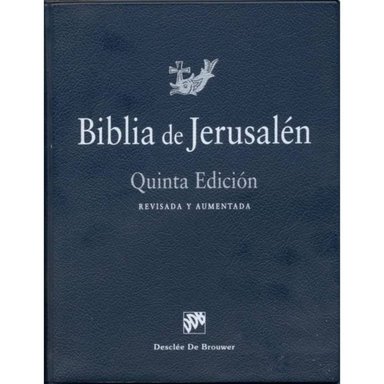 BIBLIA DE JERUSALEN MANUAL 5ªED MODELO 0 ESCUELA BIBLICA Y ARQUEOLOGIA DE JERUSALEN - 1