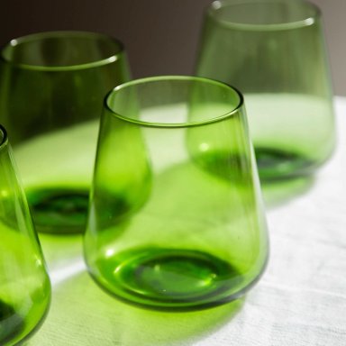 SET 6 VASOS VALERIA VERDE - 1