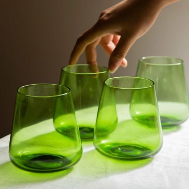 SET 6 VASOS VALERIA VERDE - 2