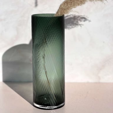 FLORERO BERNA VERDE 25X9 CM - 1