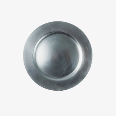 PLATO BASE PLATEADO SET 4 PZS - 1