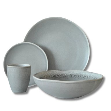 JUEGO DE LOZA 16 PIEZAS VAJILLA CERAMICA SKADAR - 4