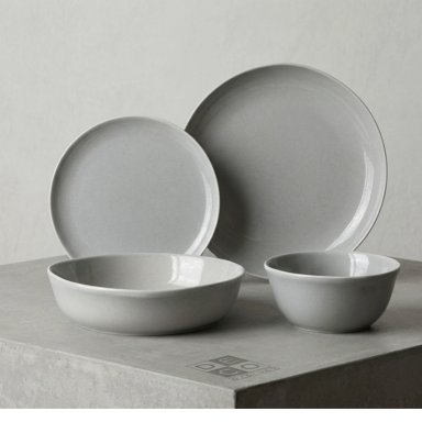 VAJILLA CERAMICA SALAMANCA 16 PIEZAS PARA 4 PERSONAS - 1
