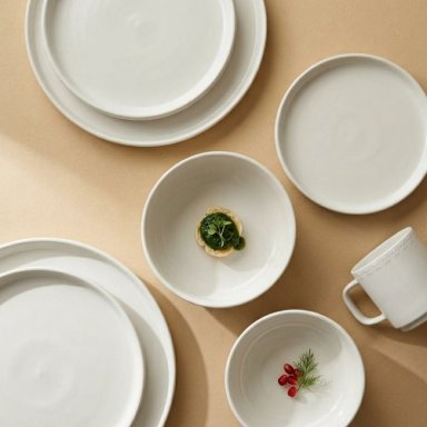 VAJILLA CERAMICA MANHATTAN 16 PIEZAS PARA 4 PERSONAS - 2