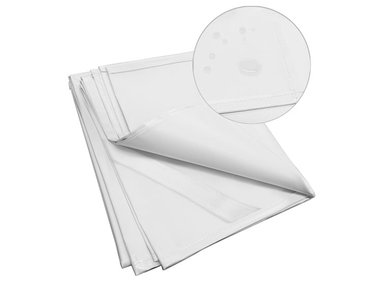 CUBRE COLCHÓN TOPMEDIC IMPERMEABLE PVC 1½ PLAZA CON ELÁSTICOS - 1