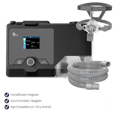AUTO CPAP RESMART TOPMEDIC G2S A20 TUBO ESTÁNDAR + MASCARA ORONASAL L - 2