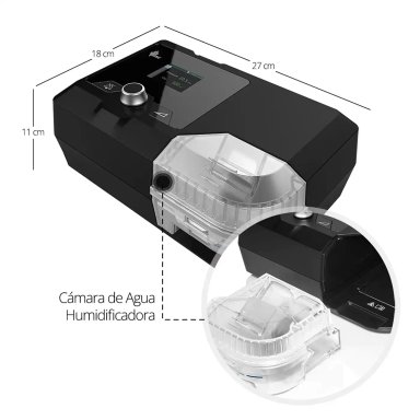 AUTO CPAP RESMART TOPMEDIC G2S A20 TUBO ESTÁNDAR + MASCARA ORONASAL L - 6