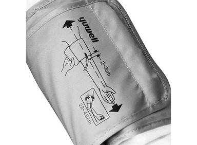 BRAZALETE TOPMEDIC ADULTO 360° TOMA PRESIÓN 22 45 CM - 2