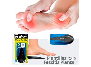 PLANTILLAS ORTOPÉDICAS RECORTABLE PARA FASCITIS PLANTAR - 4