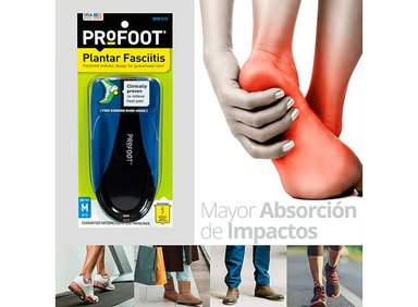 PLANTILLAS ORTOPÉDICAS RECORTABLE PARA FASCITIS PLANTAR - 6