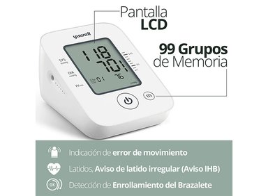 TOMA PRESIÓN DIGITAL DE BRAZO YUWELL YE660D CON INDICADOR DE VOZ - 6