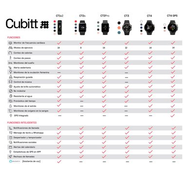 SMARTWATCH CUBITT CT2P2-18 GRIS UNISEX - 4