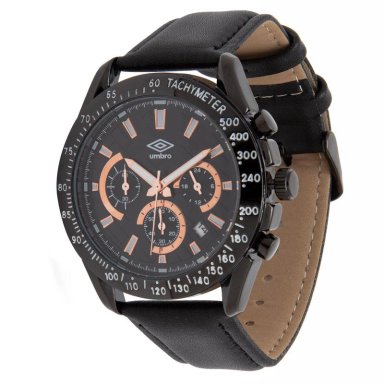 RELOJ UMBRO PLUS UMBP-6500-5 NEGRO HOMBRE - 3