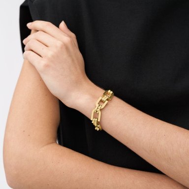 PULSERA FOSSIL DORADO MUJER - 3