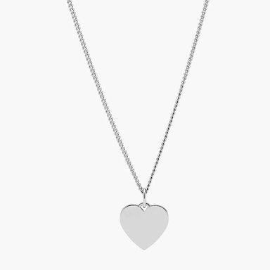 COLLAR FOSSIL PLATEADO MUJER - 1