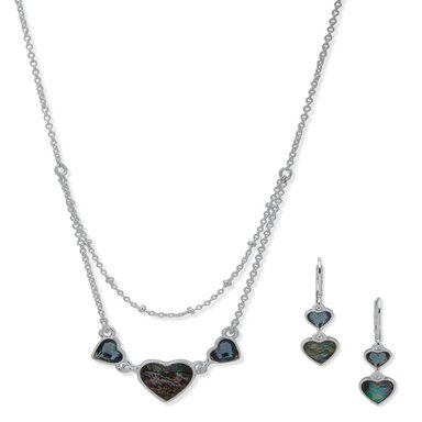 GIFT SET ANNE KLEIN PLATEADO MUJER - 1