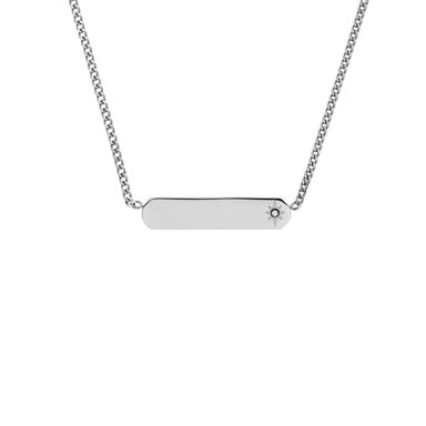 COLLAR FOSSIL JF04134040 PLATEADO - 1
